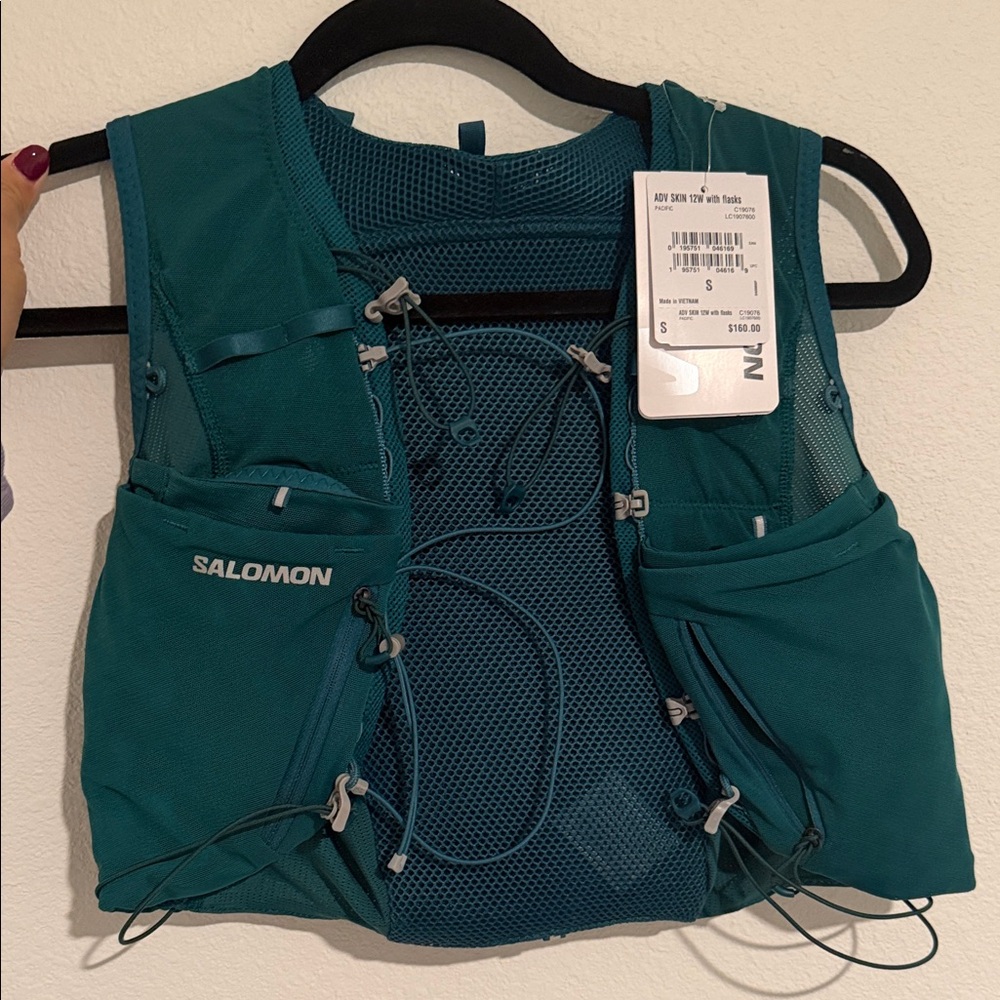 Salomon Teal Hydration Vest
